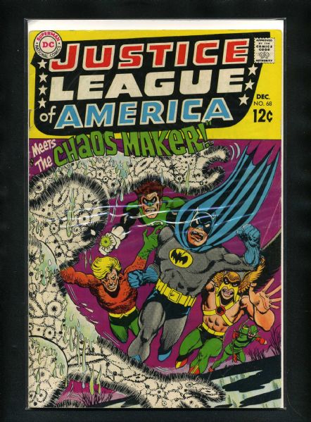 Justice League of America #68 VG 1968 DC Comic Book